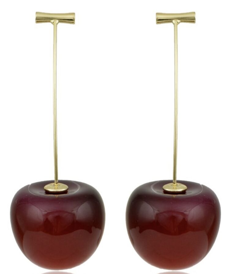 “Cherry Cherry boom boom” earring