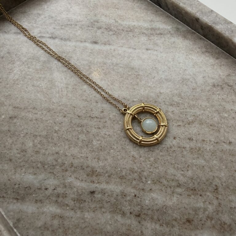 The little blue necklace